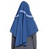 Designer Instant Hijab- True Blue Designer Instant Hijab- True Blue